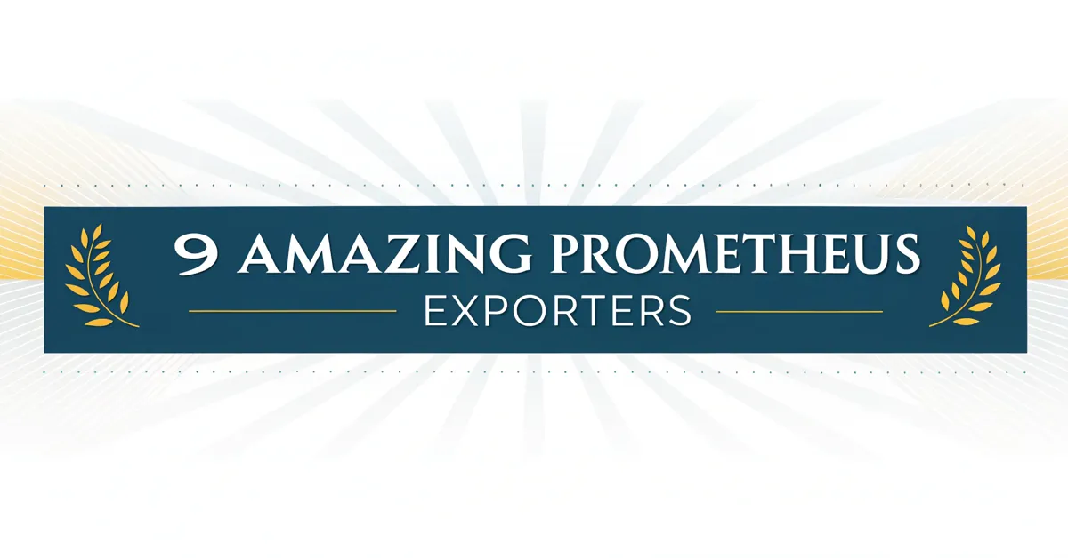 9 Amazing Prometheus Exporters