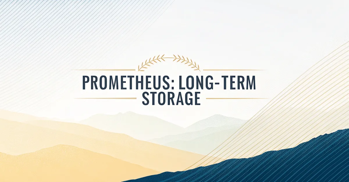 Prometheus: Long-Term Storage