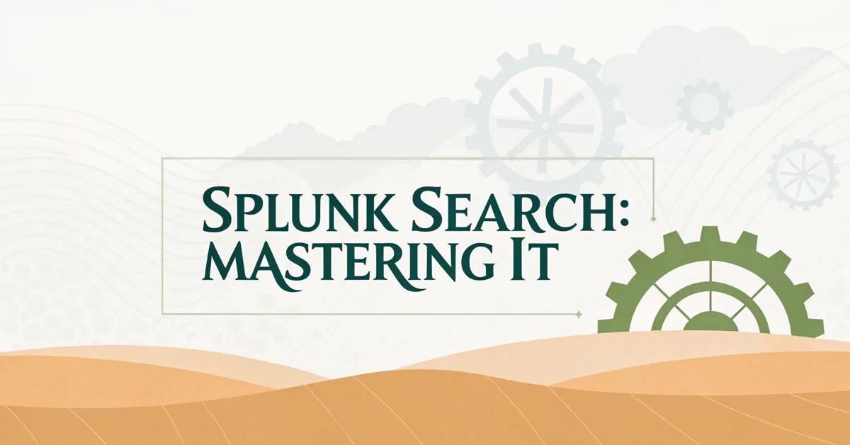 Splunk Search: Mastering It